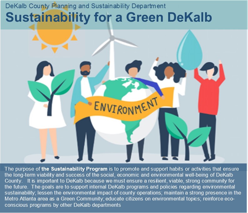 Sustainability Page DeKalb County GA